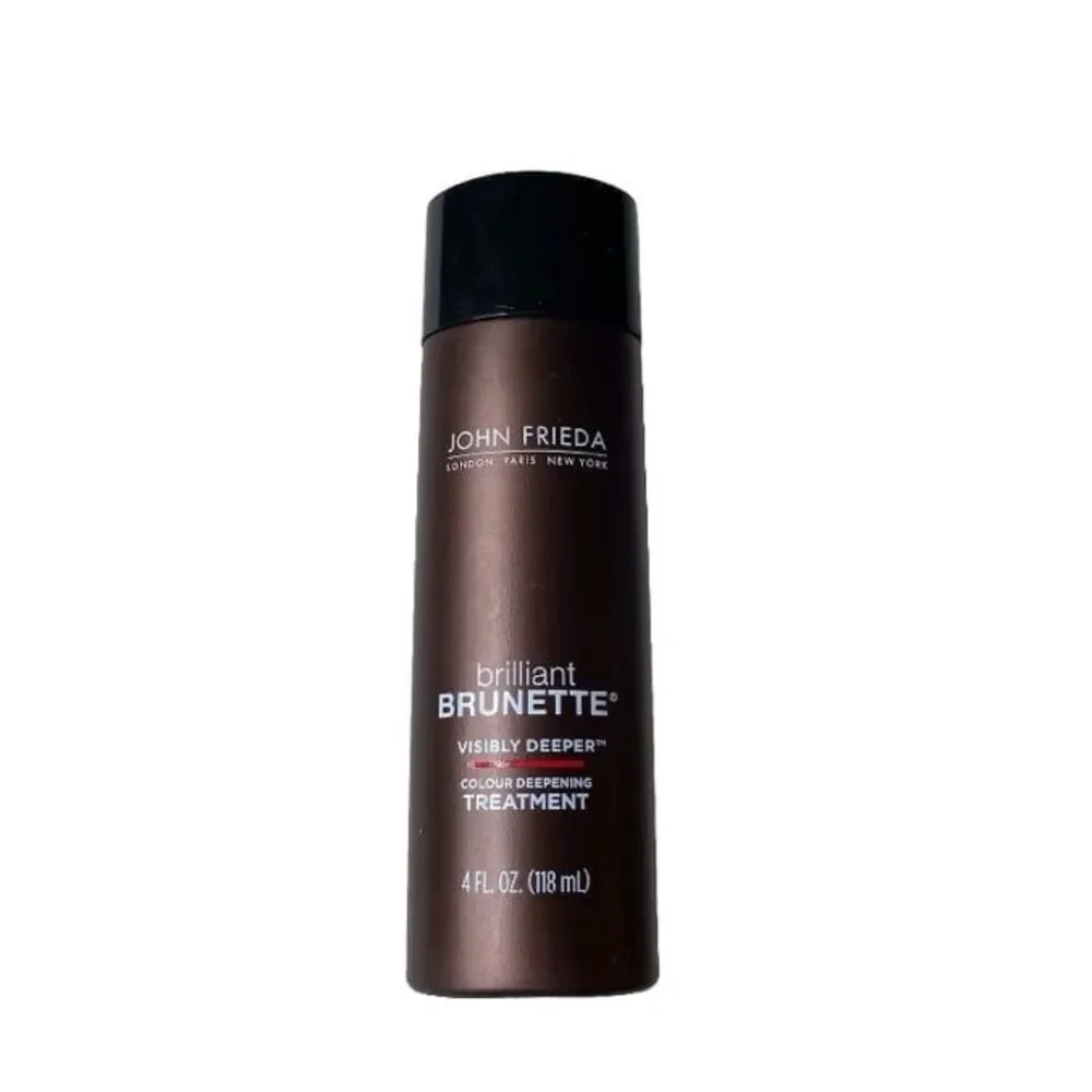 John Frieda Brilliant Brunette Hair Visibly Deeper Color Deepening Treatment 4oz
